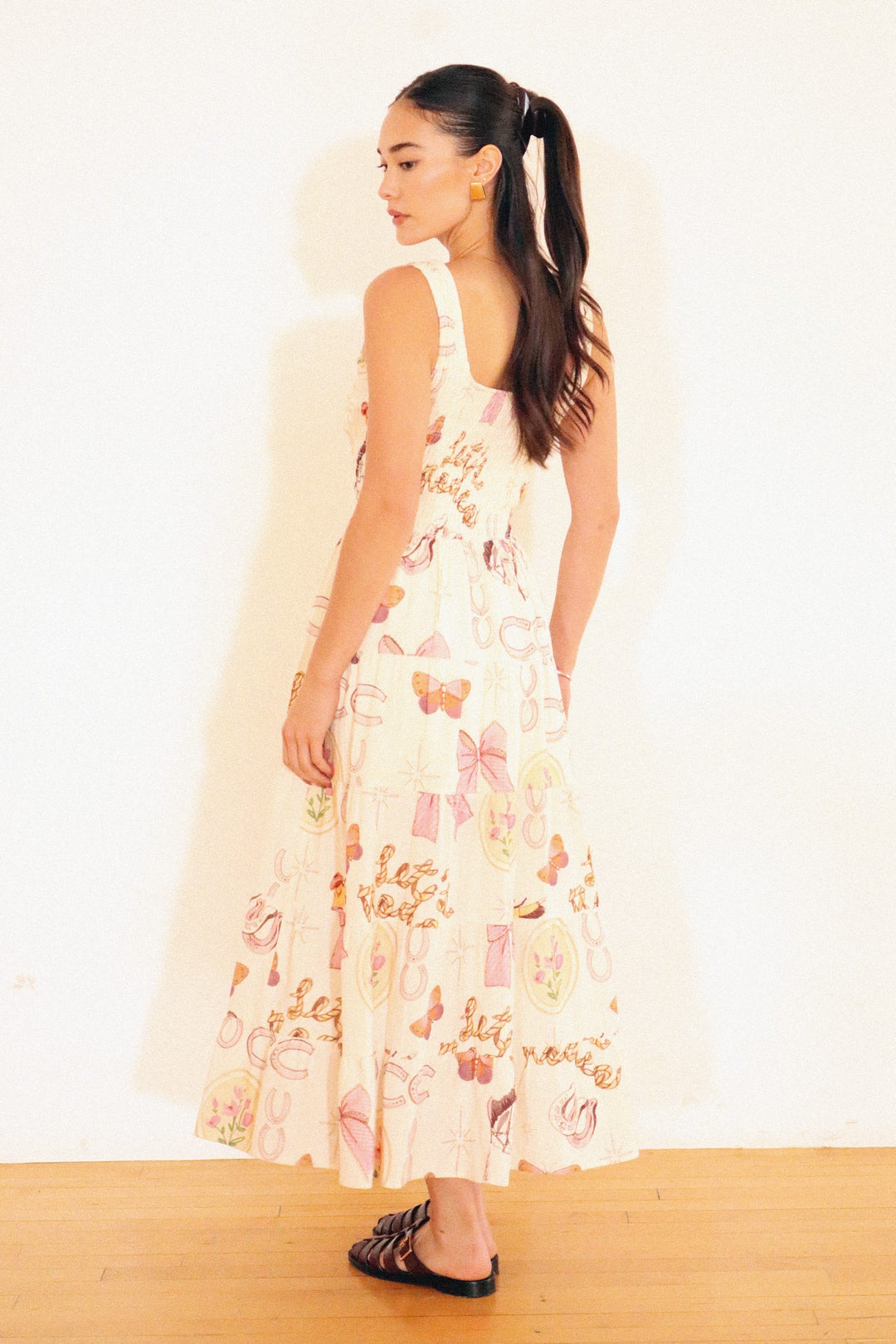 Coquette Midi Dress